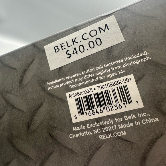 Saddlebred Auto Breakdown Kit - Black and Blue - Picture 4 of 5